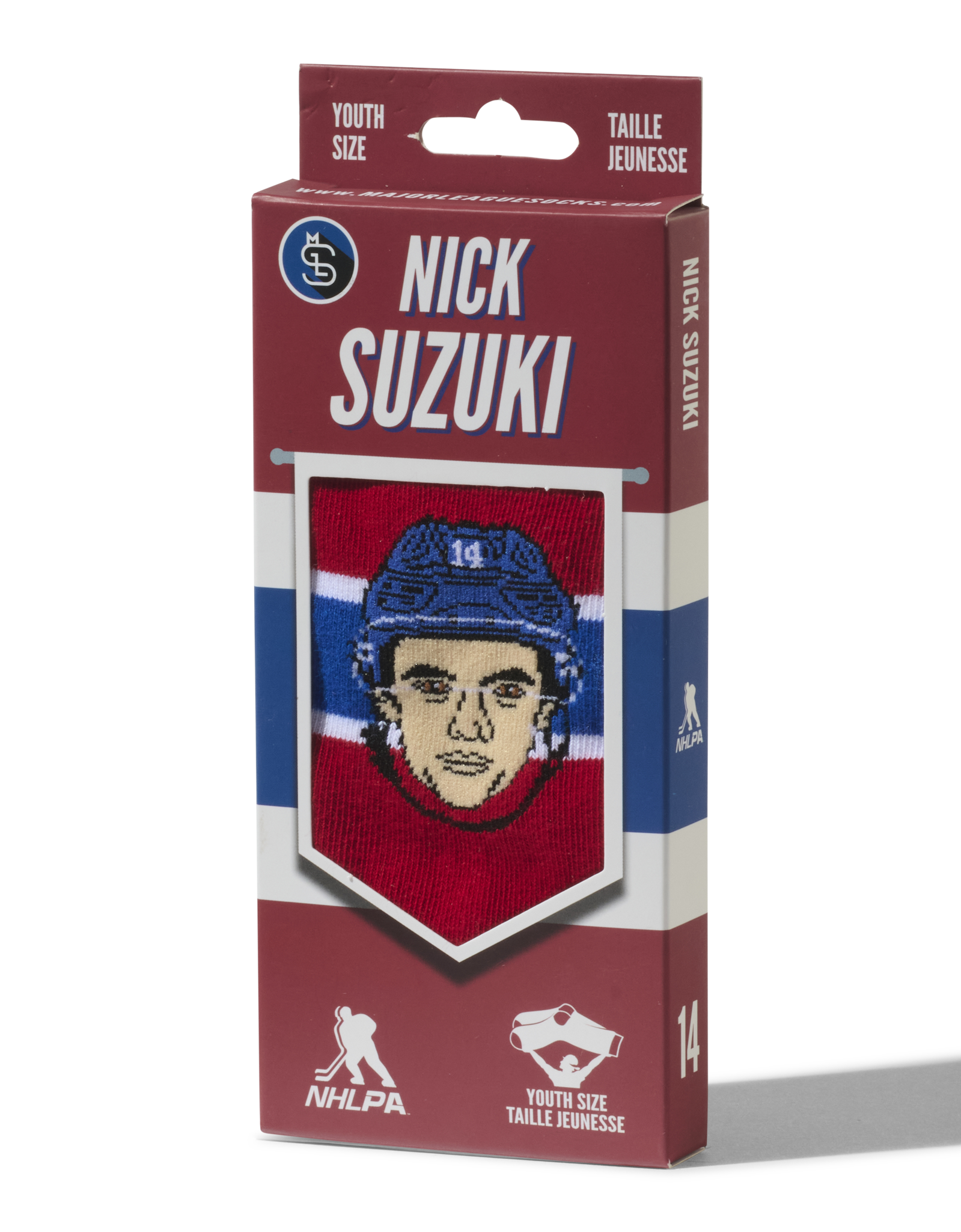 Nick Suzuki Socks (Youth) - Official NHLPA Hockey Gifts – Major