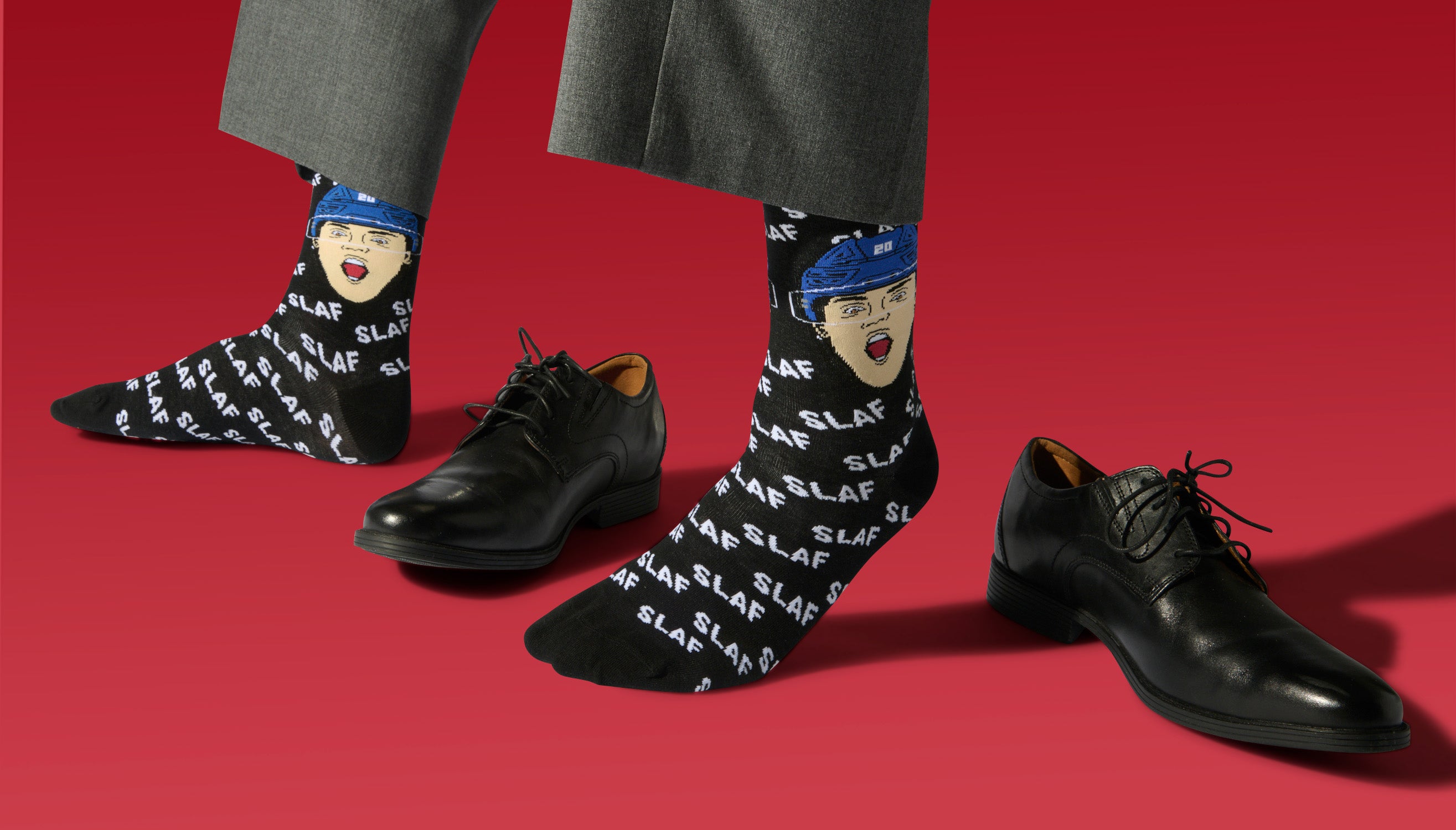 Juraj Slafkovsky All Over Socks - NHLPA Hockey Gifts – Major